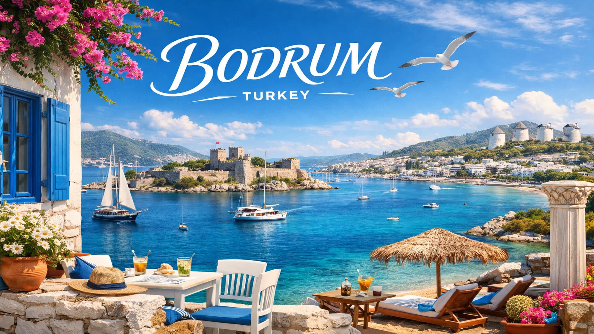 Bodrum coastline